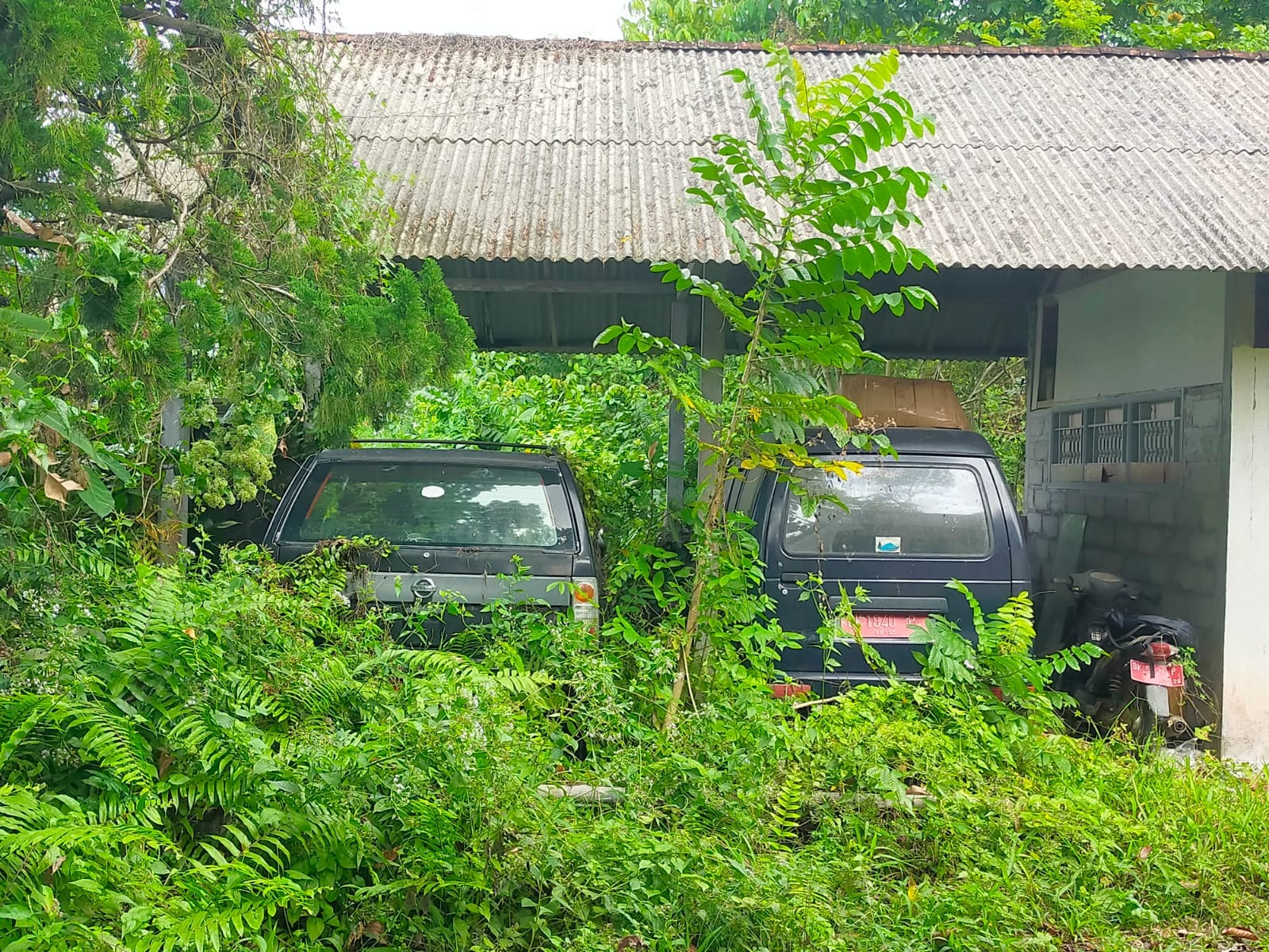 Kumuh di Selatan Alun-Alun! Eks Kantor Disparbud Bangli Mirip Bangunan Berhantu