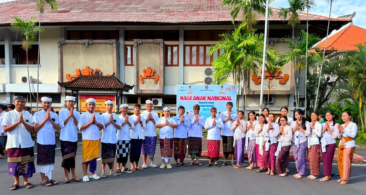 Peringati HAN ke-42, Bupati Klungkung Tekankan Pentingnya Ruang Berkarya bagi Anak