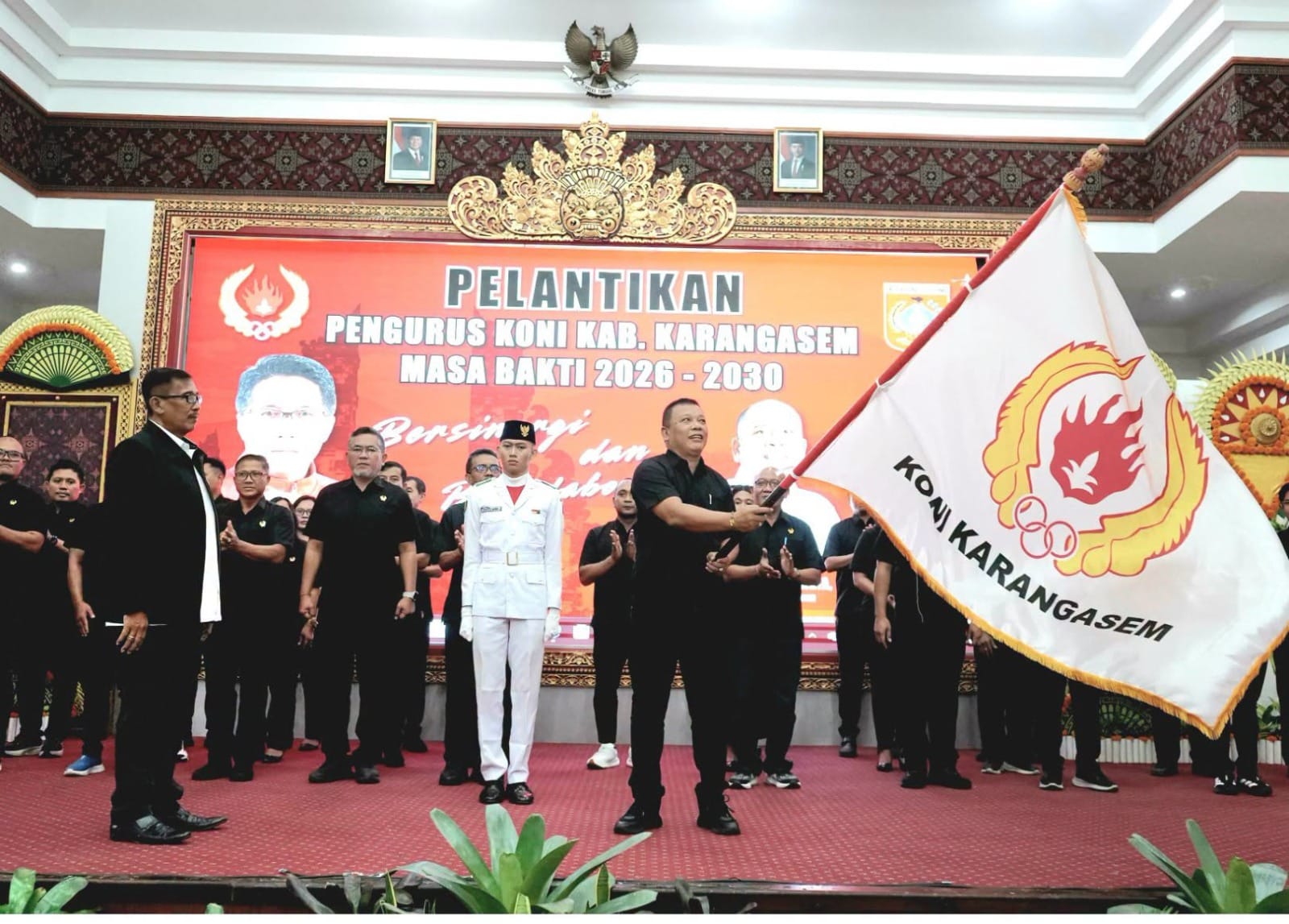 Arah Baru Olahraga Karangasem: Wabup Guru Pandu Resmi Dilantik Jadi Ketua Umum KONI