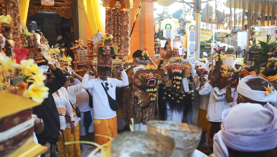 Satukan Dadia Pengempon Se-Bali, Karya Agung Utamaning Utama di Pura Kawitan Pasek Gelgel Desa Aan Berjalan Sukacita