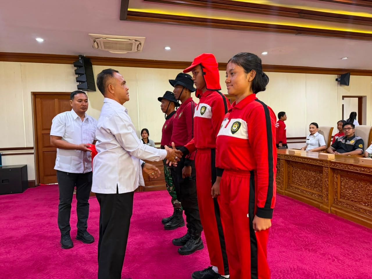 Persiapan HUT ke-81 RI, 75 Siswa Ikuti Binlat Calon Paskibraka Gianyar 2026
