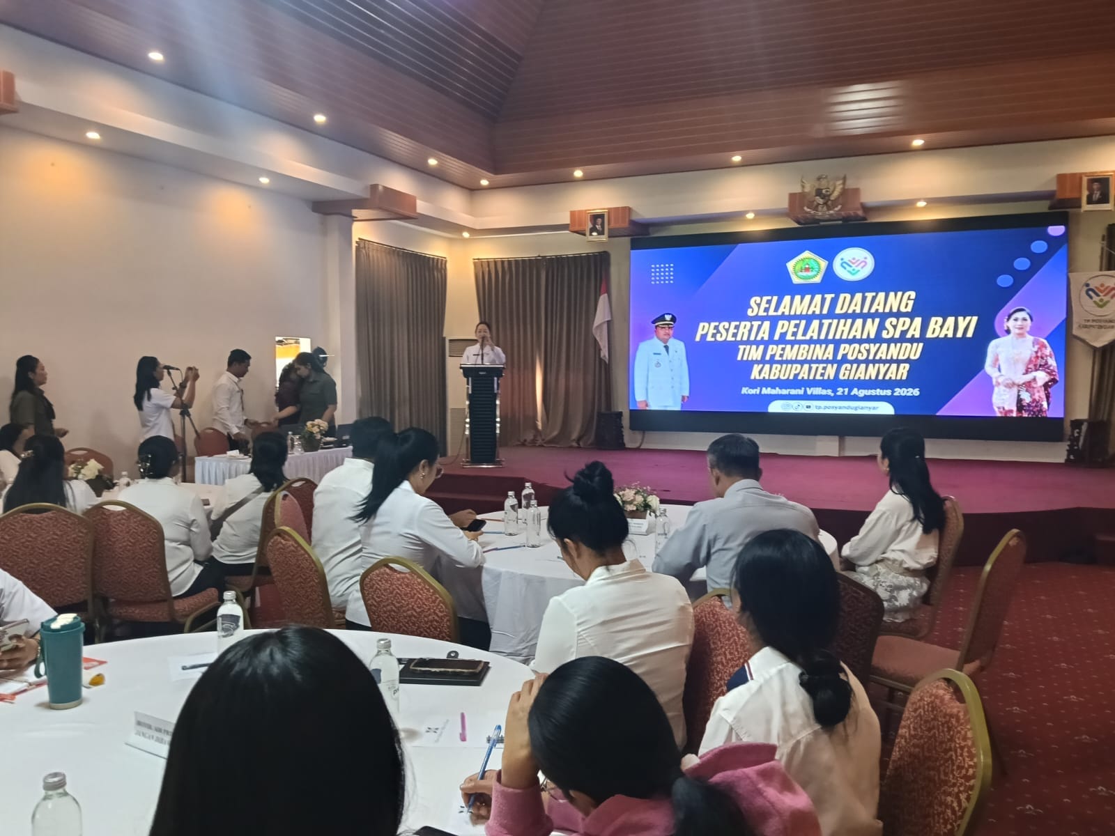 Kader Posyandu Gianyar Gelar Pelatihan Baby Spa dan Penguatan 6 Bidang SPM