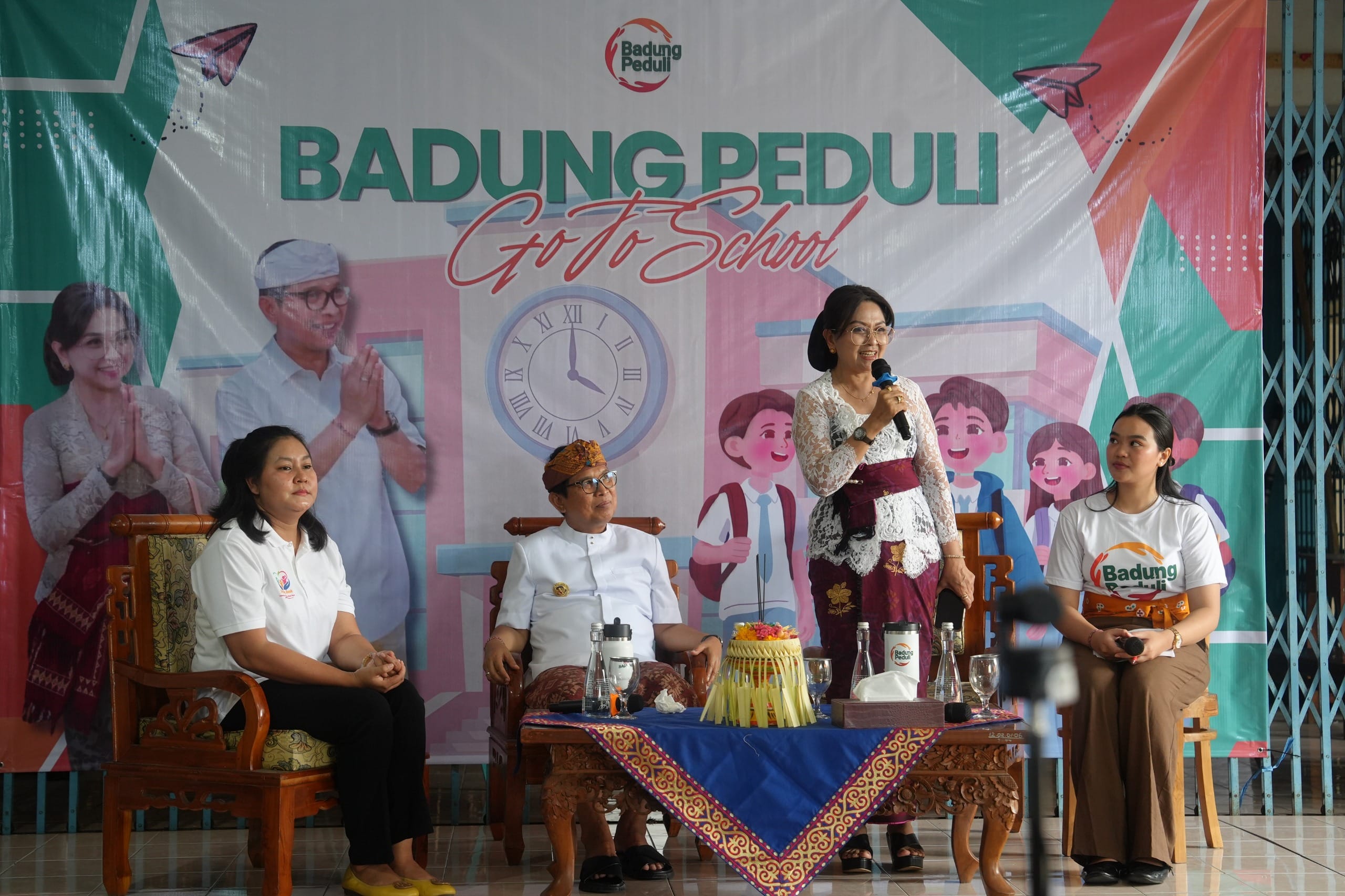 Aksi Sosial Bupati Badung dan Ketua K3S: Sasar SMAN 1 Kuta Utara hingga Bantu Warga Dalung dan Kapal