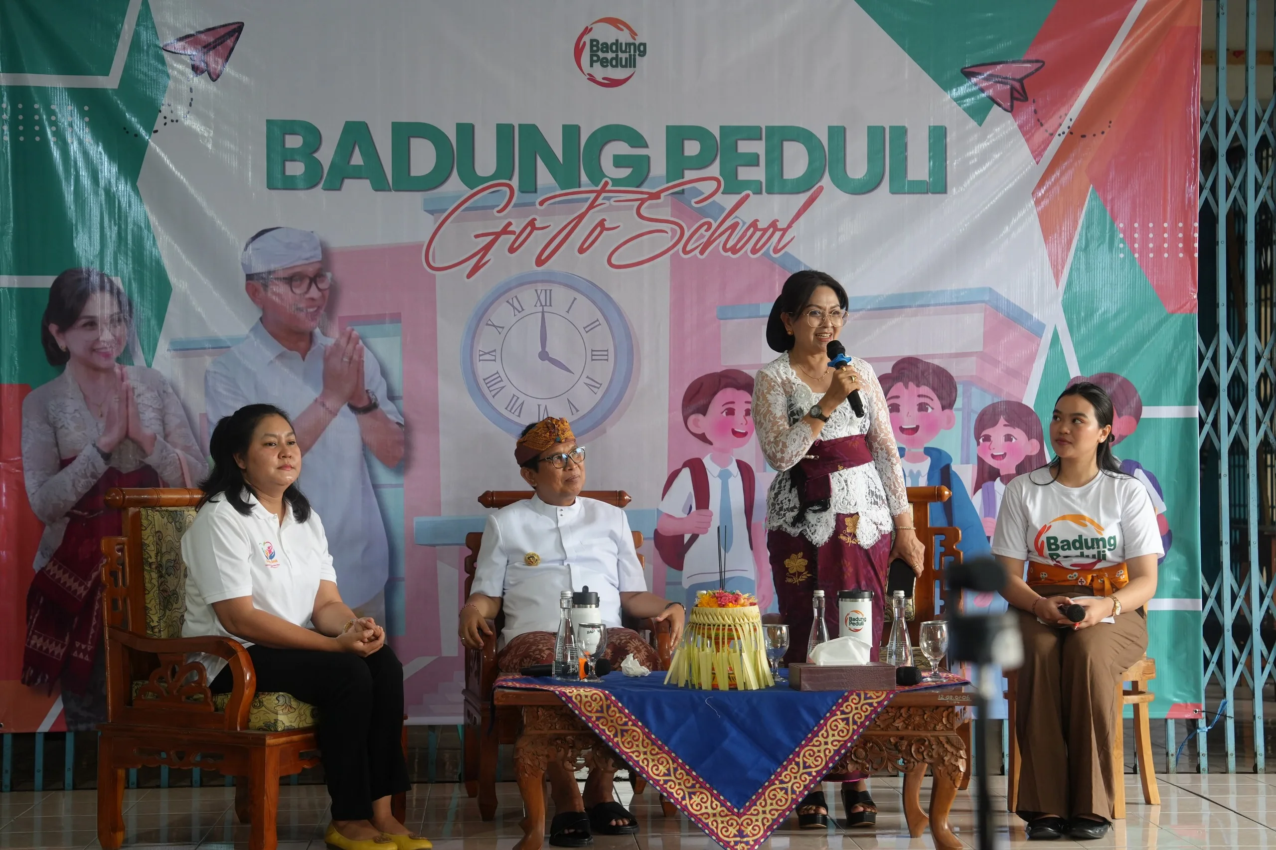 Aksi Sosial Bupati Badung dan Ketua K3S: Sasar SMAN 1 Kuta Utara hingga Bantu Warga Dalung dan Kapal