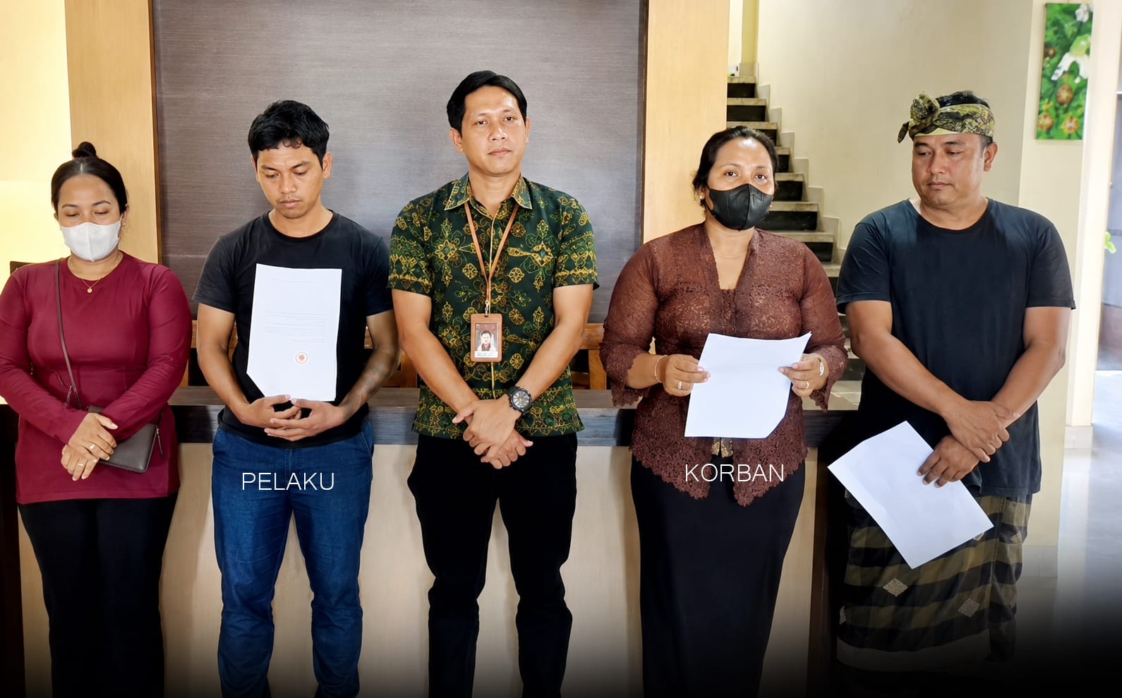 Kasihan Anak Pelaku Masih Balita, Korban Begal Bokong di Bongkasa Sepakat Berdamai