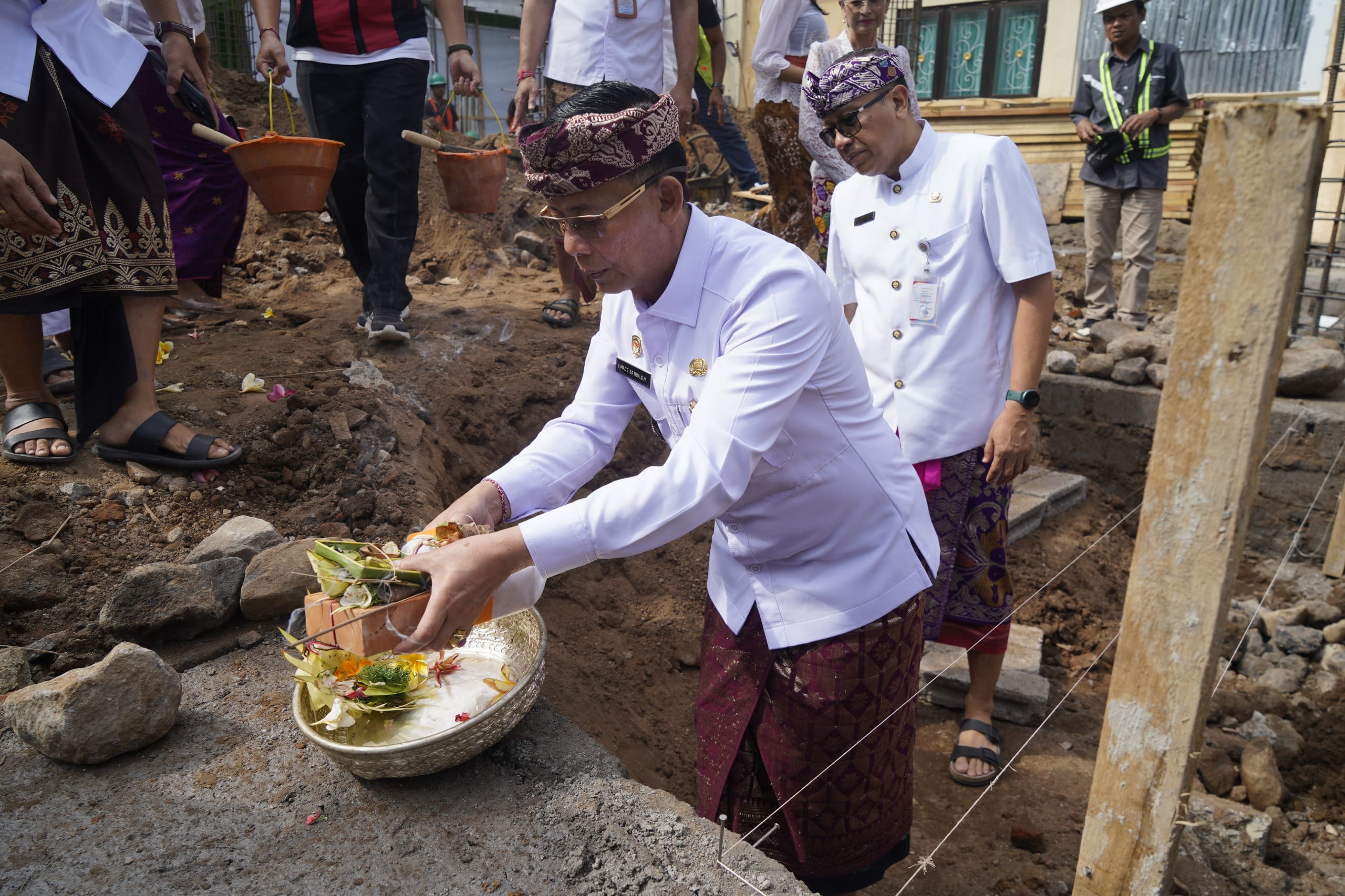 Groundbreaking Gedung Gizi dan Power House RSUD Senilai Rp 19 Miliar