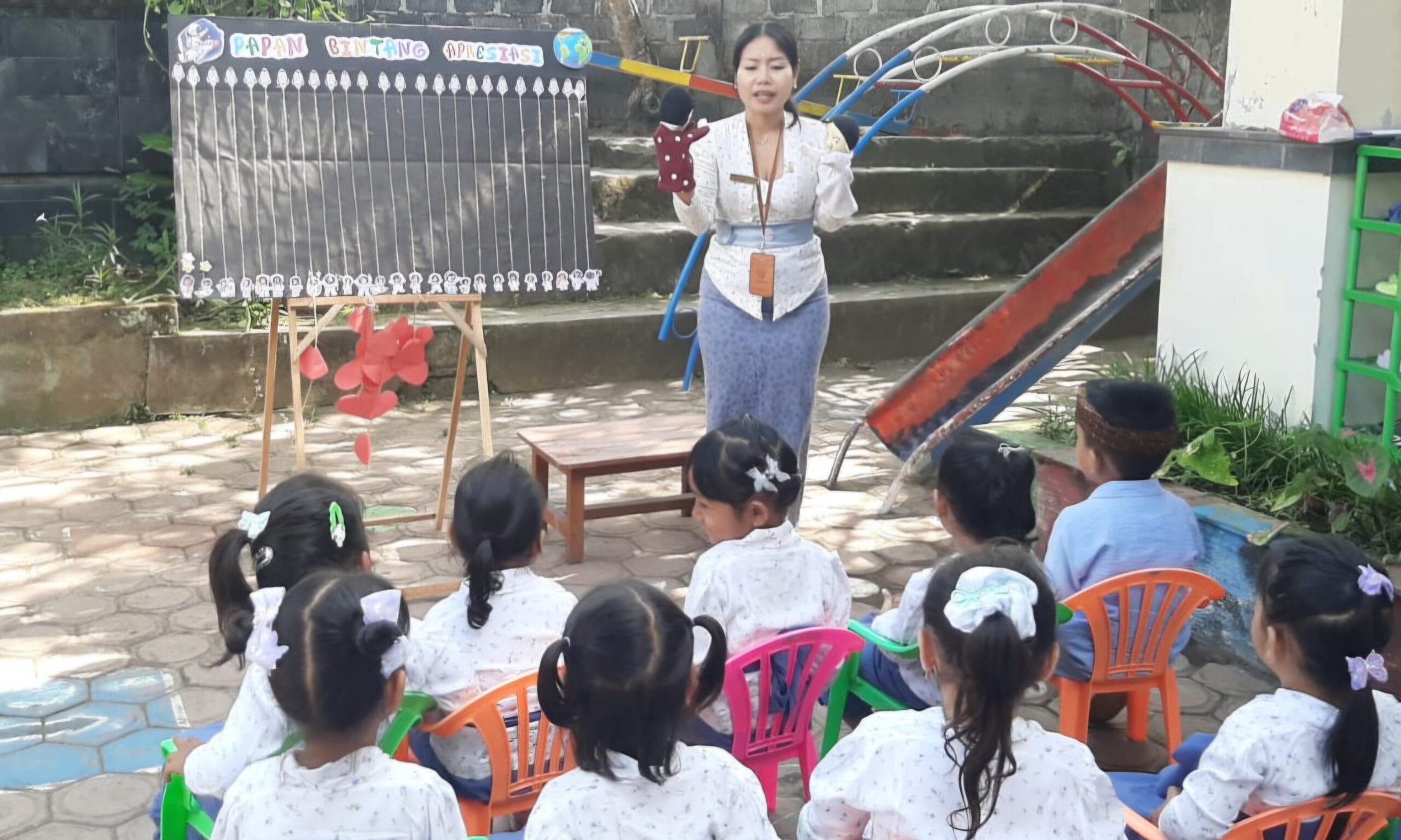 ​Sederhana Tapi Berdampak Besar ! Pantasi PAUD dari Klungkung Tumbuhkan Budaya Apresiasi Anak