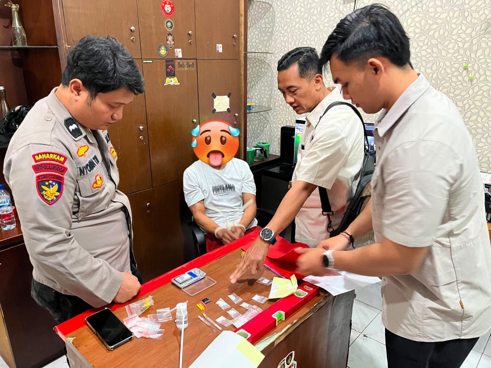 Sembunyikan Sabu di Dalam Waterpas, Pengedar Narkoba di Kedonganan Diringkus