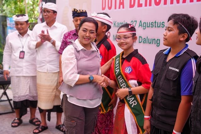 BNNK Badung dan Nak Muda Berkarya Kukuhkan Duta Bersinar Kuta Utara