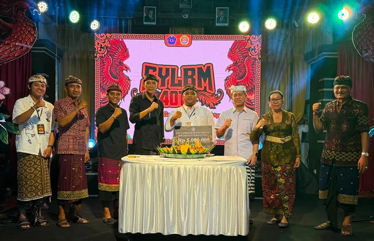 HUT ke-40 STT Loka Bina Manggala Meriah, Wabup Klungkung Tegaskan Dukungan Nyata Pemkab Lewat Dana Apresiasi
