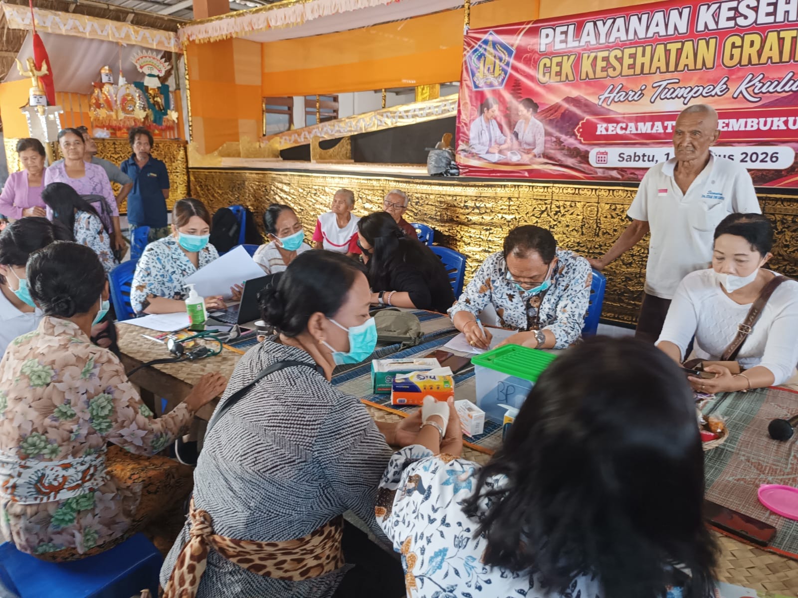 Maknai Tumpek Krulut Lewat Cinta Kasih, Pemkab Bangli Gelar Pengobatan Gratis Serentak di 4 Kecamatan