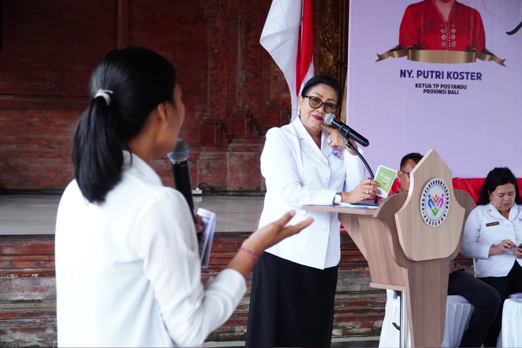 Ny. Putri Koster Usulkan Seluruh Posyandu di Bali Diberi Nama Sesuai Banjar, Permudah Pendataan