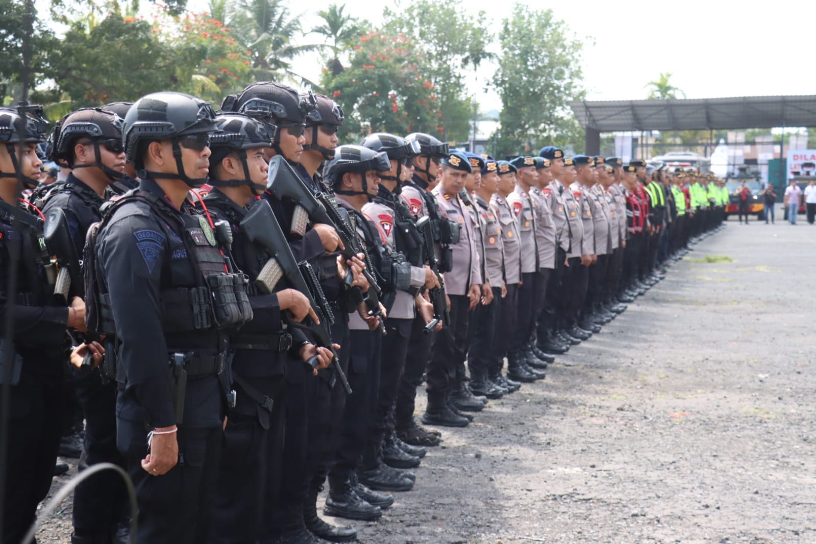 Meski Tanpa Penonton, 1.247 TNI – Polri Amankan Piala Presiden 2026 di Stadion Dipta
