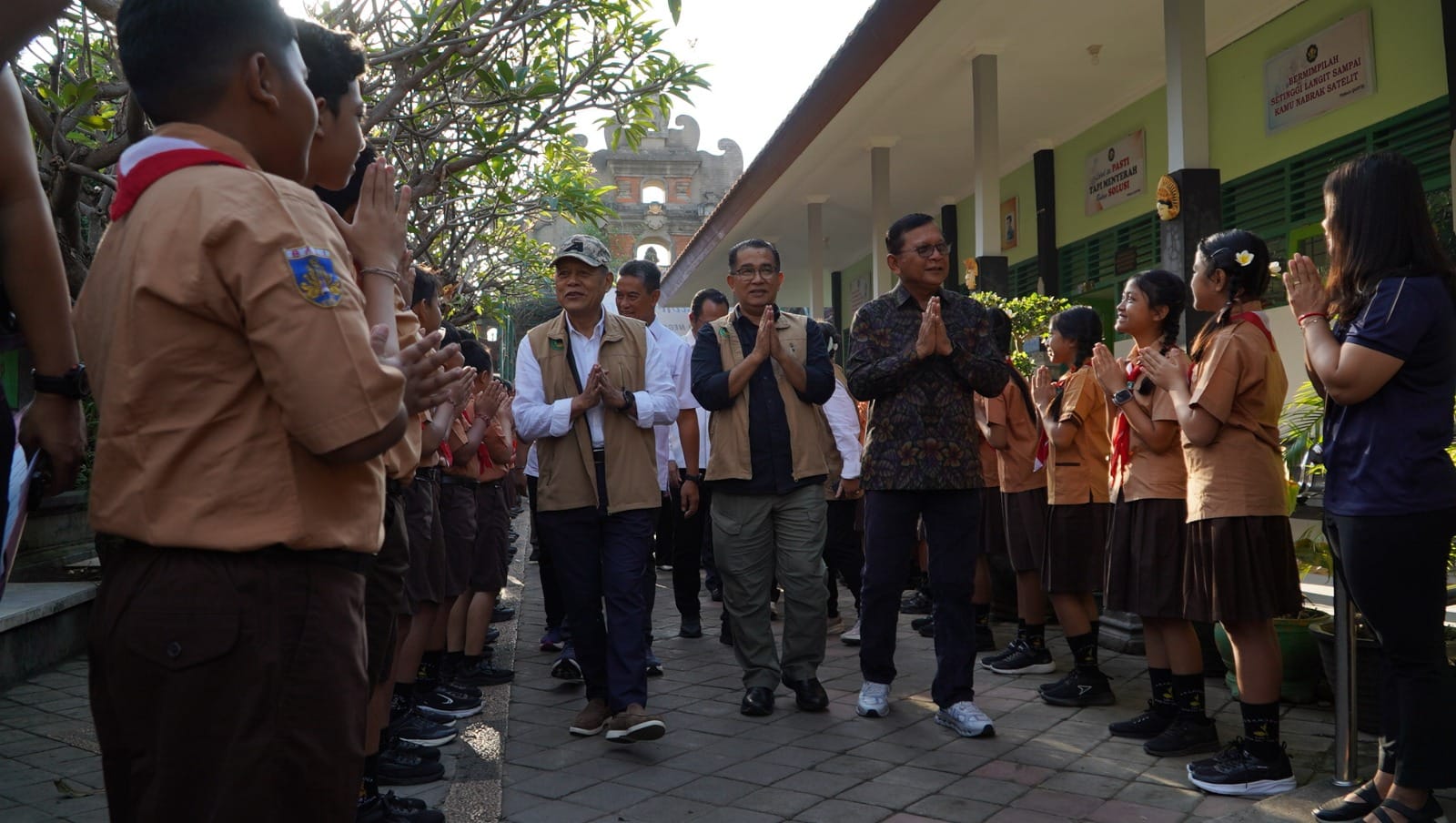 Buleleng Pelopori Gerakan Pangan Berbasis Sekolah Bareng Kemendagri