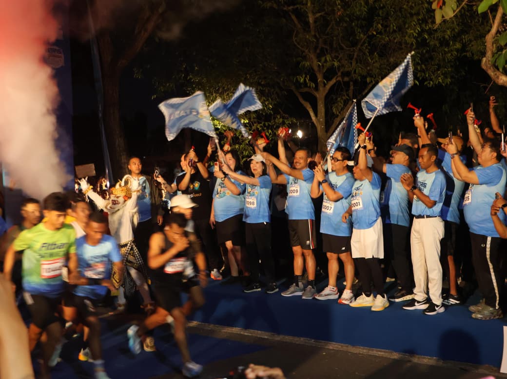 Lari Sambil Edukasi Digital! QRIS Bali Summer Run 2026 Diikuti Ribuan Pelari di Renon