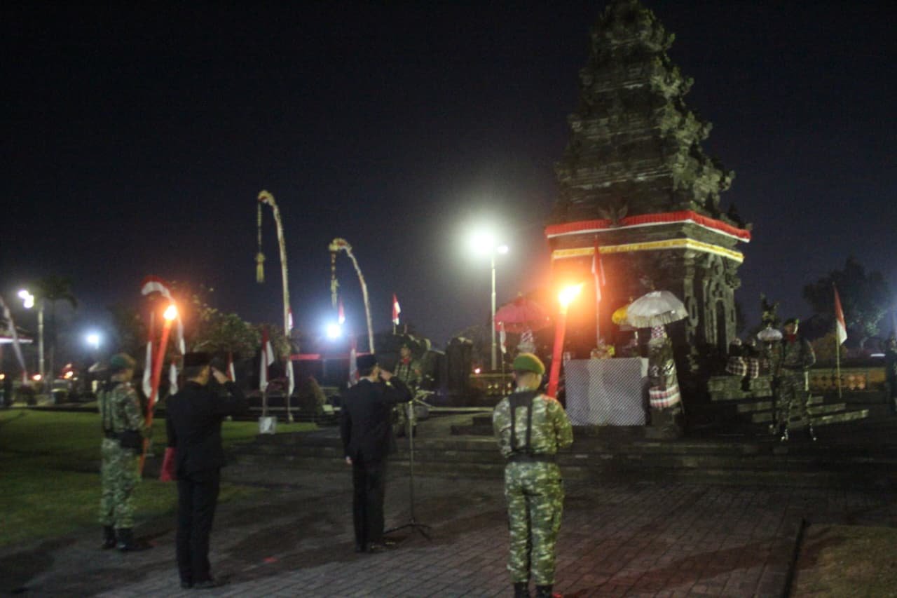 Renungan Suci di TMP Pancaka Tirta Tabanan, Kenang Jasa 805 Pejuang