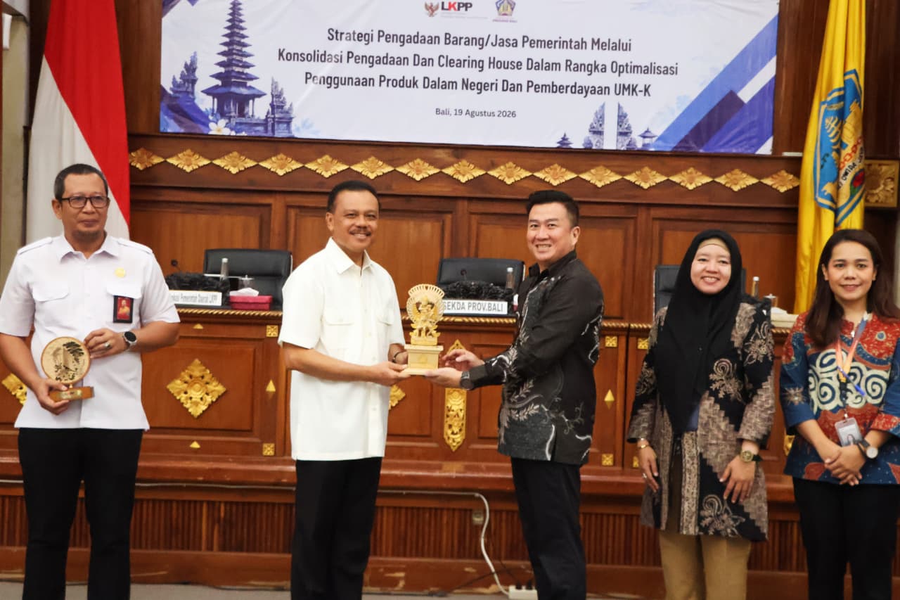 Gandeng LKPP dan KPK, Pemprov Bali Tingkatkan Efisiensi dan Transparansi Pengadaan Barang-Jasa