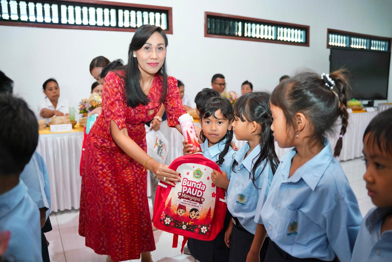 Tegaskan Calistung Bukan Syarat Masuk SD! Bunda PAUD Gianyar Pantau Langsung Pembelajaran di Sekolah