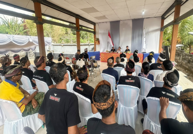 Temui Eks Transmigran Timtim di Sumberklampok, Ditintelkam Polda Bali Dorong Penyelesaian Hak Lahan Secara Damai