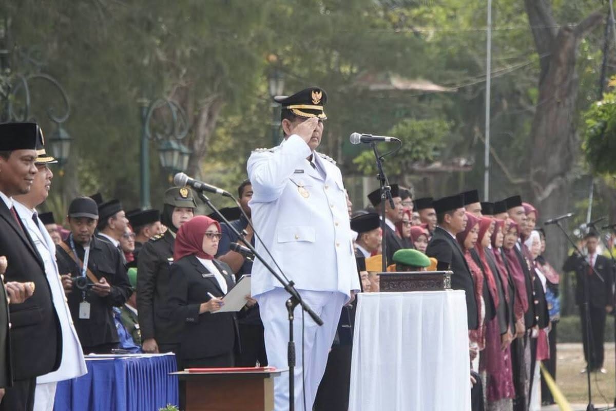 Upacara HUT Ke-81 RI di Kulon Progo  Tanpa Tenda dan Kursi VIP “Satu Rasa, Satu Jiwa”