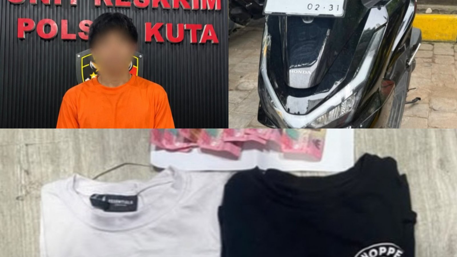 Merampas Liontin Emas Turis Rusia di Kuta, Remaja 16 Tahun Ditangkap Polisi
