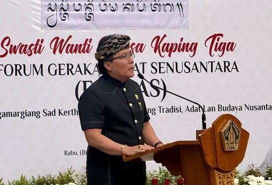 HUT ke-3 Forgas Bali, Wagub Giri Prasta: Bali Boleh Maju, Tapi Jangan Gerus Akar Budaya