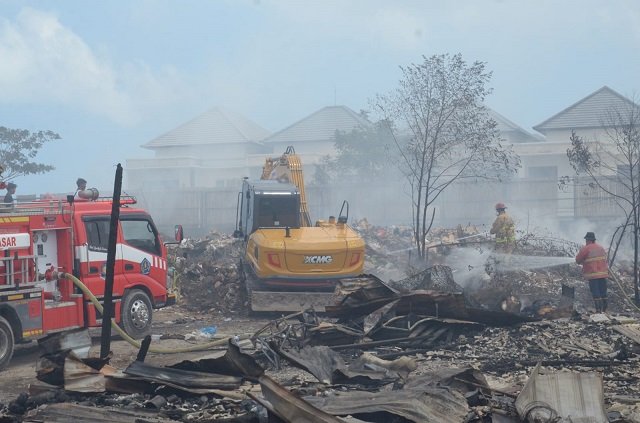 Data Korban Kebakaran Jalan Nakula Melonjak Jadi 85 KK, Dinsos Siapkan Opsi Pemulangan