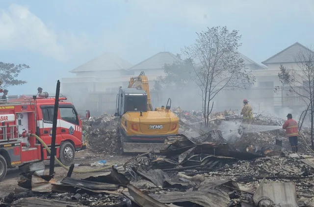 Data Korban Kebakaran Jalan Nakula Melonjak Jadi 85 KK, Dinsos Siapkan Opsi Pemulangan