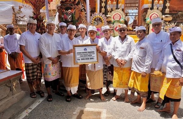 Dipuput Empat Sulinggih, Puncak Karya Agung Menawa Ratna Pura Ratu Pasek Disokong Pemkab Badung