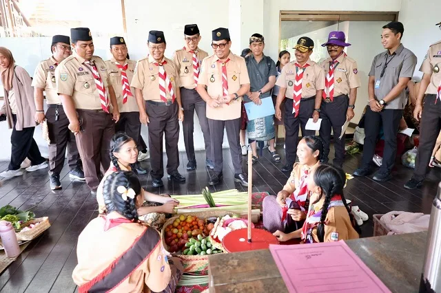 Libatkan 74 Tim dan Targetkan 350 Kantong Darah, Kwarcab Denpasar Gelar Bulan Bakti Pramuka Ke-65