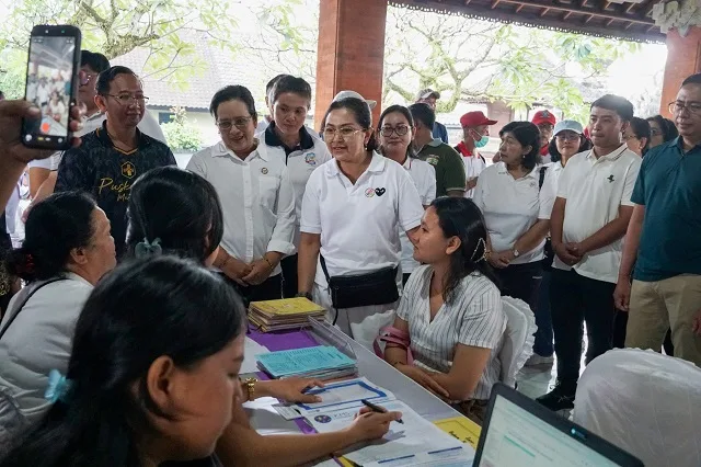 Selain Cek Kesehatan,  Posyandu di Badung Juga Layani Aduan Jalan Rusak hingga Bedah Rumah