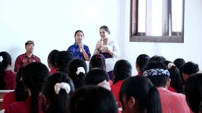 Bunda Anti Narkoba Badung Peringatkan Siswa Soal Modus Narkoba di Medsos