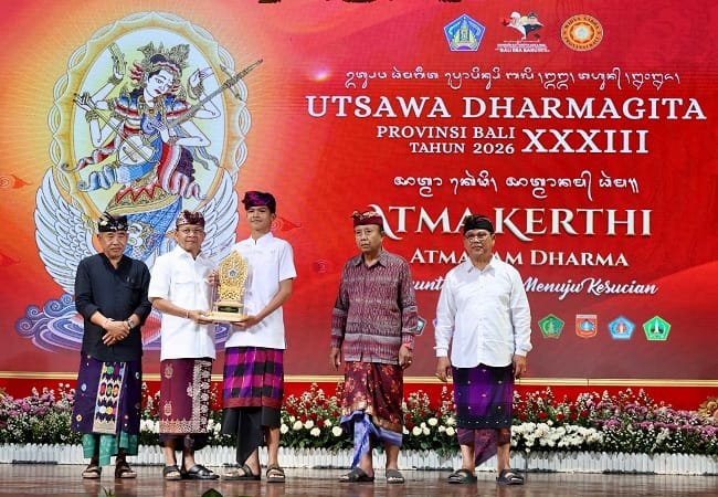 Gubernur Koster Sentil Nama Nyoman-Ketut pada Ajang UDG ke-33 Provinsi Bali