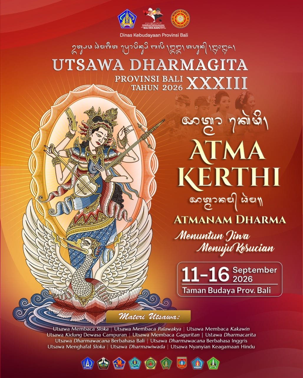 Utsawa Dharma Gita Bali 2026, Siapkan Duta Terbaik ke Tingkat Nasional