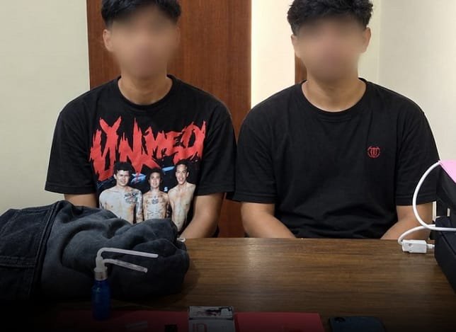 Disimpan di Dashboard Vario dan Kotak HP, Dua Pengedar Sabu Antarkawasan Gulung Oleh Satresnarkoba Polresta Denpasar