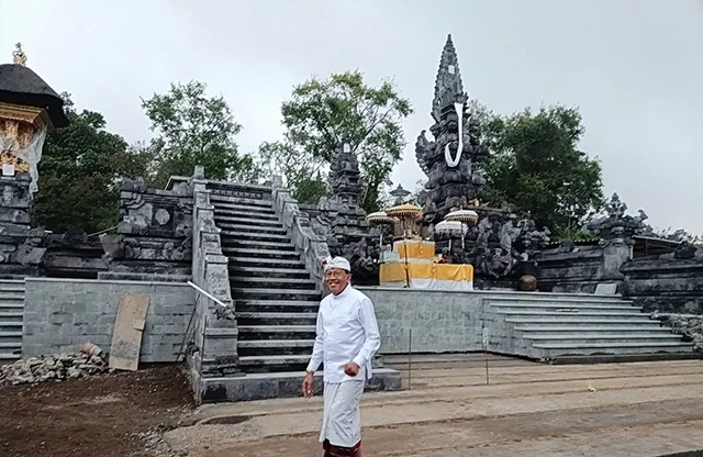 Pembangunan Pedarman Arya Gajah Para Getas di Besakih Berproses, Ngenteg Linggih Kedasa 2028