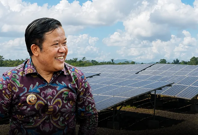 Disambar Petir dan Rusak Parah,  PLTS Bangklet Bangli Diambil Alih PLN – Bupati  Sambut Baik