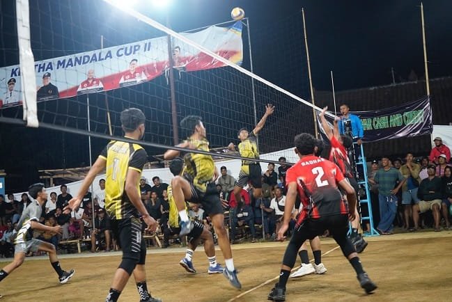 Laga Final Meriah di Desa Tusan ! Bupati Satria Minta Turnamen Voli Jadi Wadah Cetak Bibit Muda Klungkung
