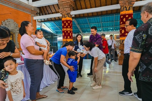 Titik Ke-8 Gemarikan Badung 2026: 200 Paket Ikan Nila, Lele, dan Abon Tuna Dibagikan Gratis di Desa Ayunan
