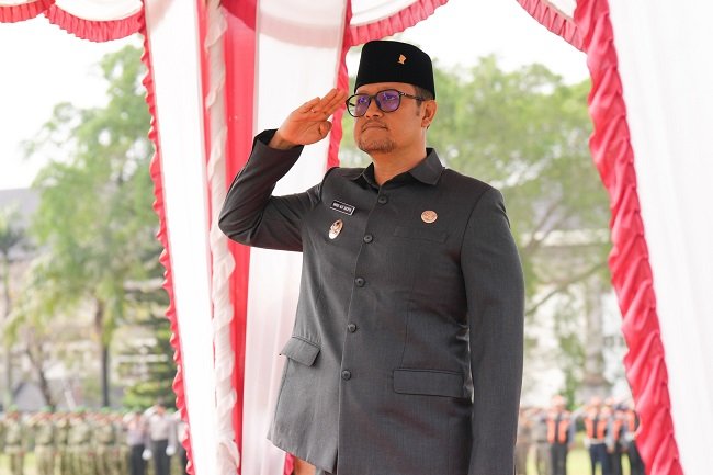 Peringatan Sumpah Pemuda, Wabup Bagus Alit Sucipta Ajak Generasi Muda Bangun Daerah dengan Kegigihan
