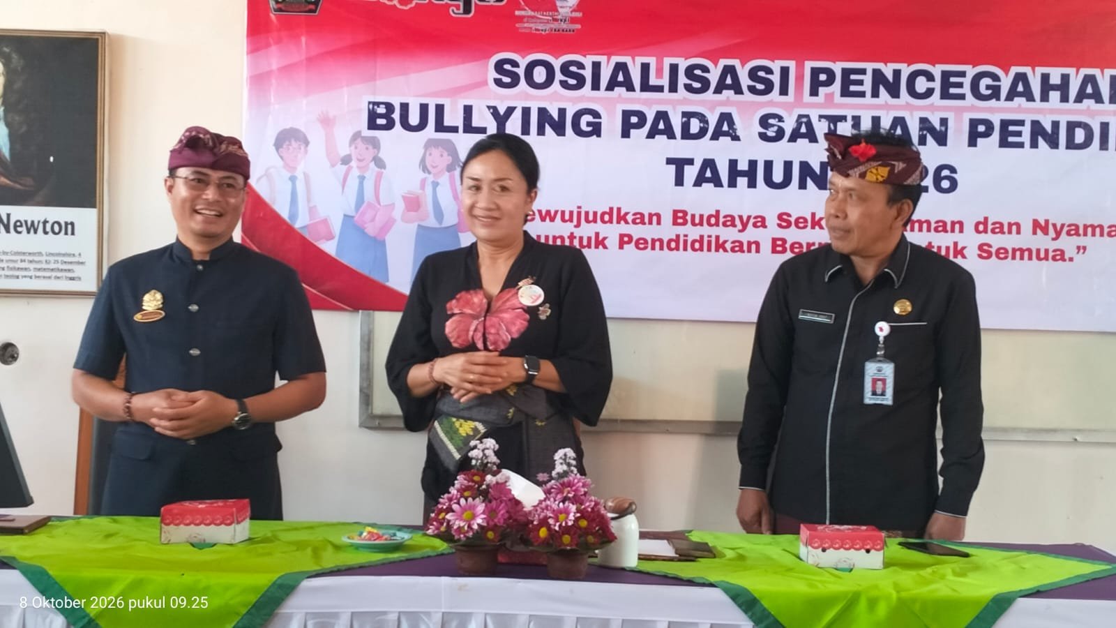 Ciptakan Lingkungan Bebas Perundungan, Forum PUSPA Bangli Edukasi Siswa SMPN 1 Bangli