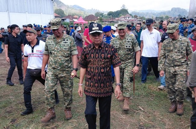 Pemulihan Ekosistem Kawasan UNESCO Global Geopark, Pemprov Bali Bersama TNI Turun