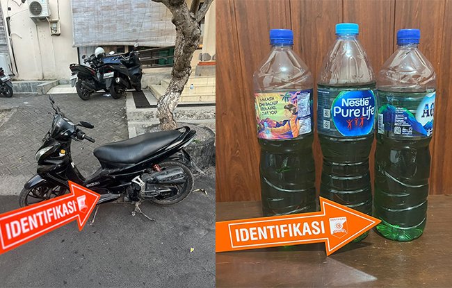 Jual Pertalite Eceran Rp 80 Ribu per Botol via Facebook, Pria Asal Jayapura Diringkus di Klungkung