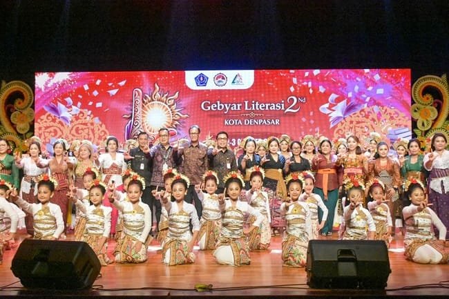 Puncak Gebyar Literasi Denpasar 2026, Pementasan Dramatikal “Bibi Anu” Pukau Penonton