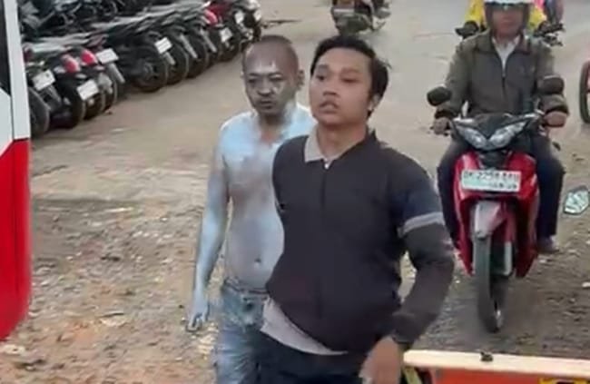 Manusia Silver hingga Pedagang Acung Terjaring Operasi SABERGEP Satpol PP Denpasar