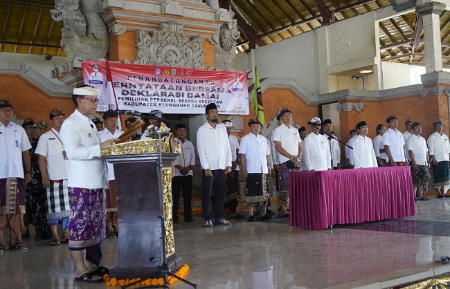 62 Calon Perbekel Perebutkan 22 Kursi Desa di Klungkung