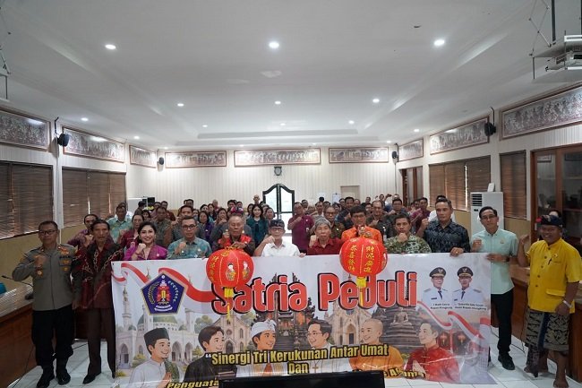 Peringatan Harlah Nabi Kongzi 2577, Pemkab Klungkung Wujudkan Kerukunan Umat Lewat Program ‘Satria Peduli’