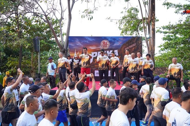 Kodam IX/Udayana Gelar PRIMA Trail Run 2026 di Pantai Pandawa